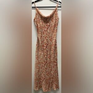 🌸 Dex Floral Midi Dress (Size L) 🌸 Never Worn!
